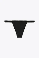 SLIDE STRING BIKINI BOTTOMS