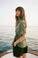 CHEMISE SAFARI EN LIN