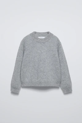 WOOL AND CASHMERE BLEND SWEATER