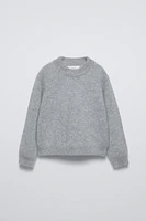 WOOL AND CASHMERE BLEND SWEATER