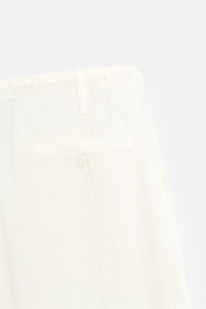 PANTALON 100 % LIN