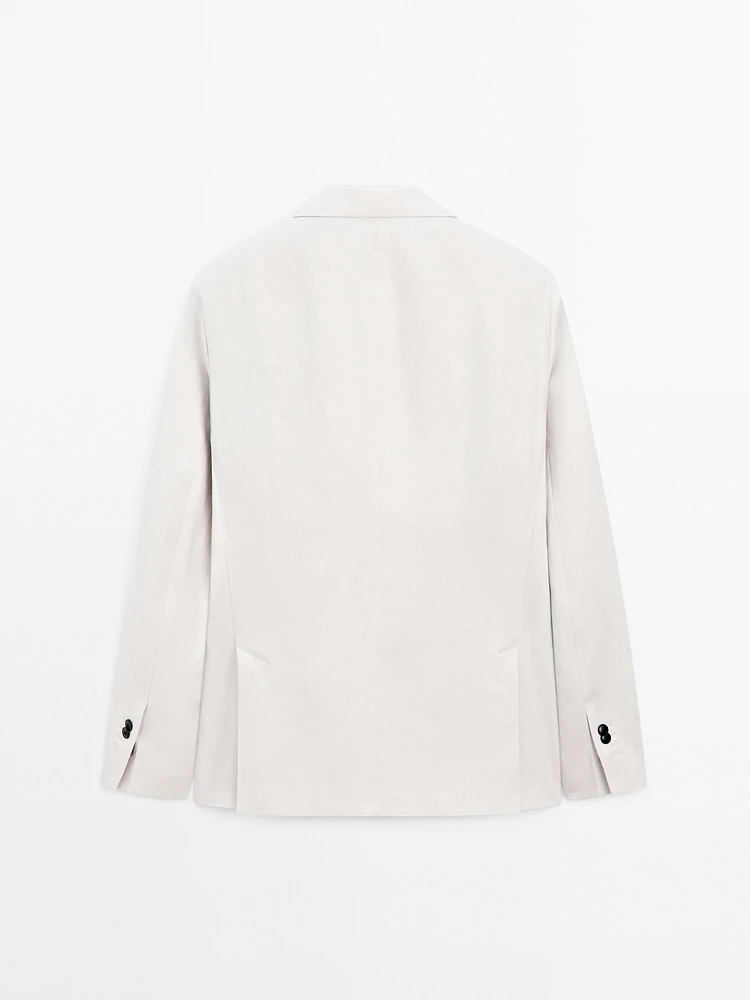 Veste de costume 100 % lin