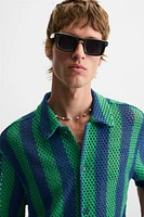 CHEMISE STRUCTURÉE AU CROCHET