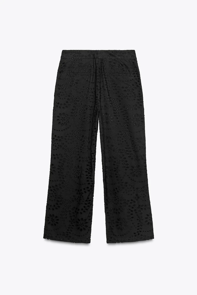PANTALON BRODERIES AJOURÉES ZW COLLECTION