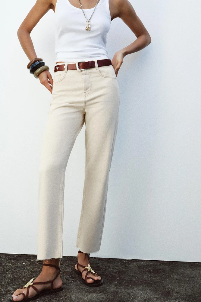 HIGH RISE Z1975 STRAIGHT LEG JEANS