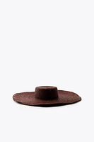 RAFFIA PICTURE HAT