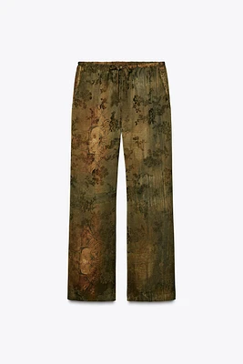 JACQUARD PANTS ZW COLLECTION