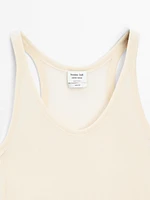 100% mulberry silk strappy top - Limited Edition