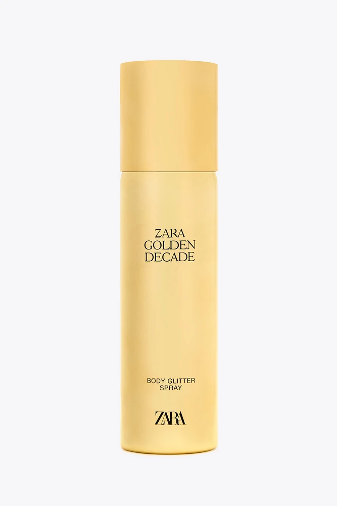ZARA GOLDEN DECADE BODY GLITTER SPRAY