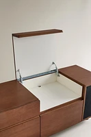 CONSOLE RANGEMENT CHÊNE