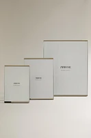 SILVER METAL PICTURE FRAME