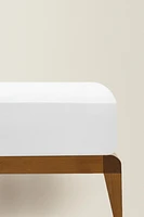 DRAP-HOUSSE COTON PERCALE | 40 CM DE HAUT (300 FILS)