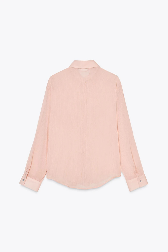 EMBOSSED FRONT SHIRT