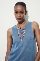 3 PACK OF METAL CHARM NECKLACES