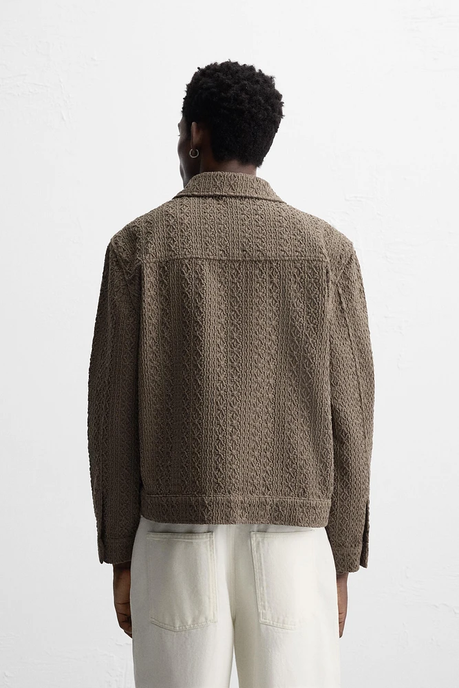 COMBINATION CROCHET JACKET