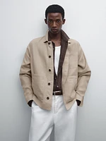 Veste légère 100 % lin