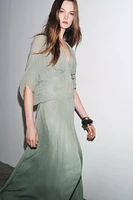 ZW COLLECTION DRAPED DRESS