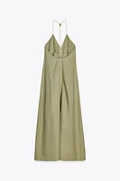 ROBE MIDI AVEC LIN VOLUME