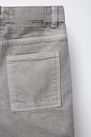 SERGED SKATER SHORTS