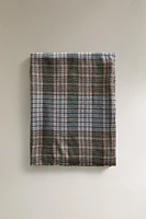 PLAID LAINE CARREAUX