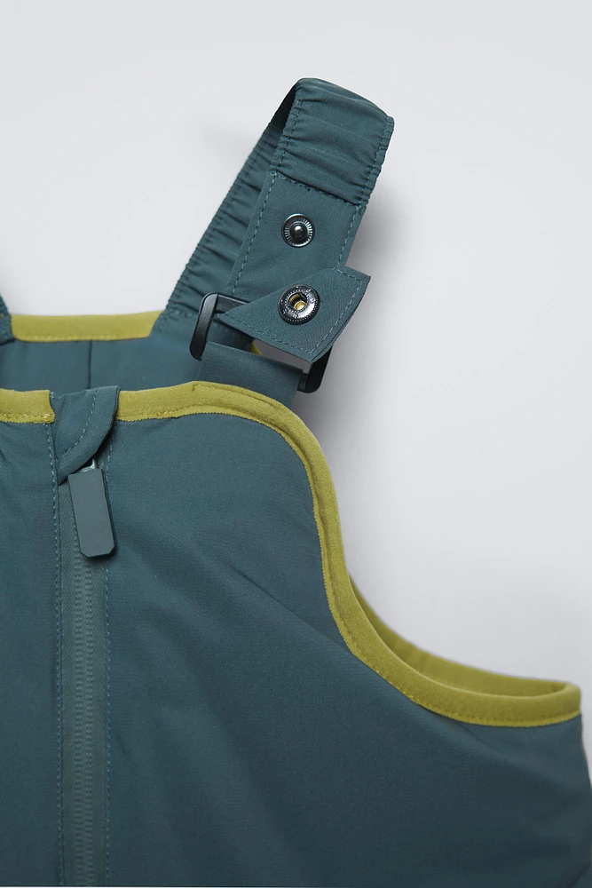 WATER REPELLENT AND WINDPROOF BIB SKI COLLECTION