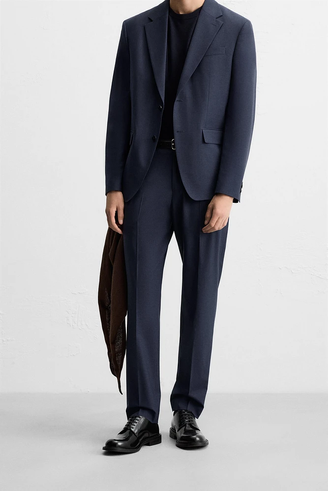 PLAID SUIT PANTS