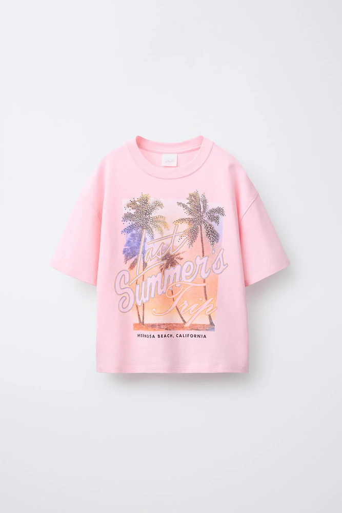 T-SHIRT FESTIVAL STRASS