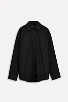 CHEMISE EN POPELINE OVERSIZE 50E ANNIVERSAIRE
