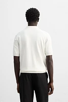 KNIT COTTON POLO SHIRT