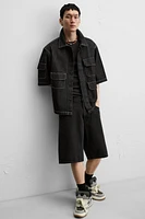 DENIM SHIRT WITH POCKETS