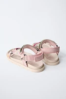 DETAILED CASUAL SANDALS
