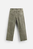 PANTALON DE TRAVAIL DÉLAVÉ