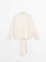 Flowing shirt with low-cut back - Studio