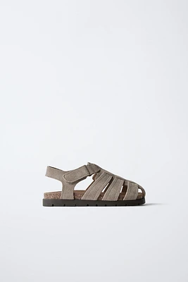 LEATHER FISHERMAN SANDALS