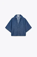 CHEMISE EN JEAN TRF