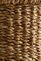 CYLINDRICAL SEAGRASS BASKET