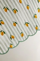 TORCHON CUISINE COTON CITRONS