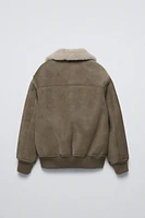 DOUBLE-FACED FLEECE LINED JACKET