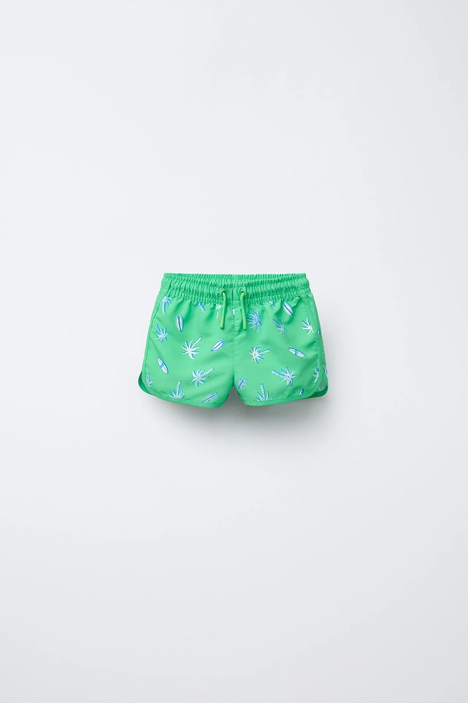 2-6 ANS / BERMUDA DE BAIN PALMIERS