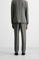 100% WOOL STRUCTURE SUIT PANTS