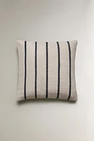 HOUSSE DE COUSSIN RAYURES