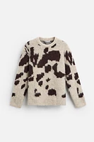 JACQUARD ANIMAL SWEATER