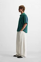 CHEMISE STRUCTURÉE AU CROCHET