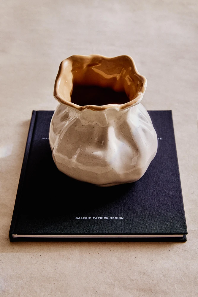 VASE CÉRAMIQUE ARTICHAUT