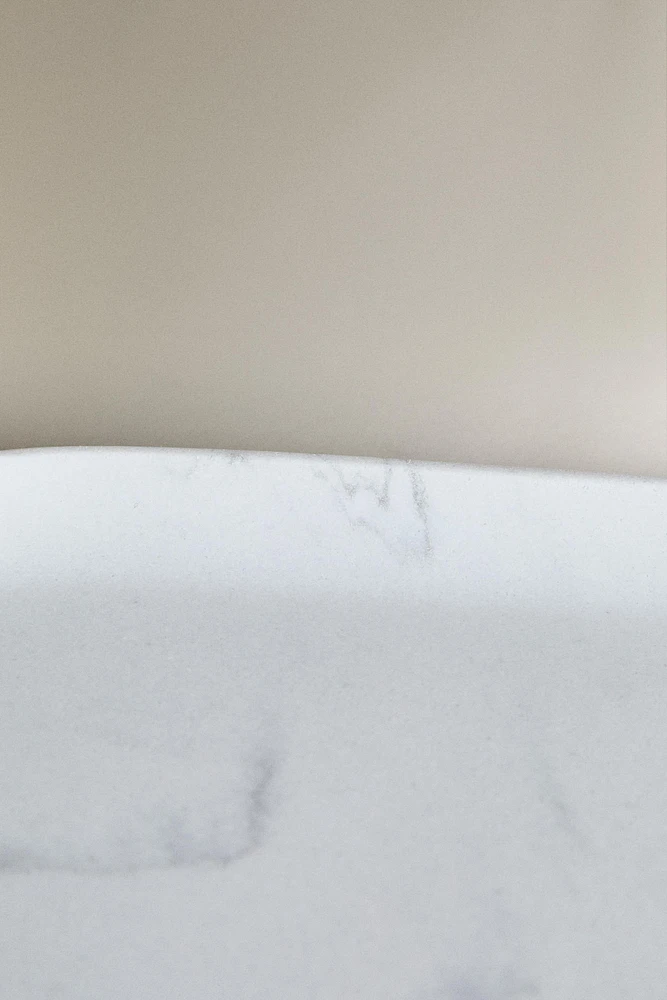 PLATEAU SALLE DE BAIN IMITATION MARBRE