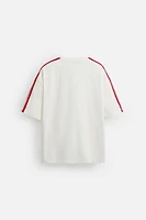 FLAG EMBROIDERY T-SHIRT