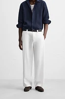 PANTALON PLIS MÉLANGE LYOCELL