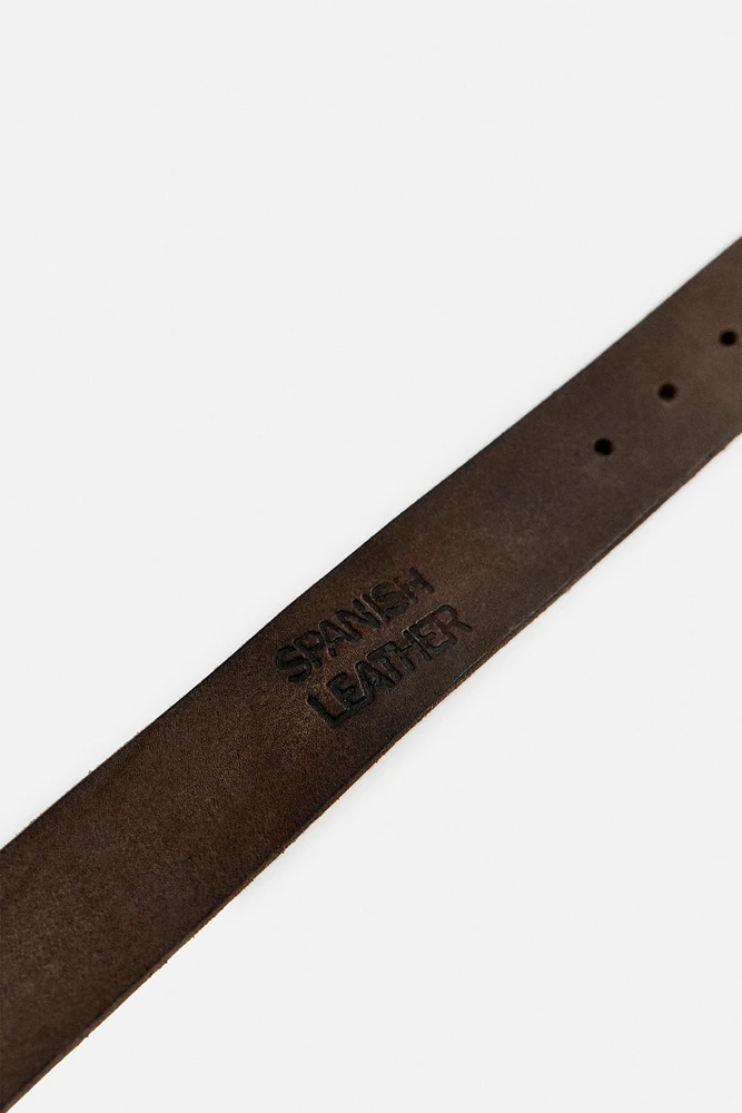 CEINTURE EN CUIR GUITARRICADELAFUENTE