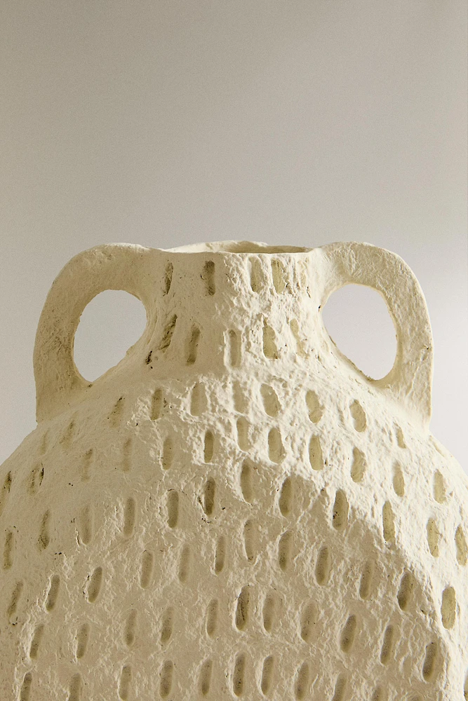 VASE PAPIER MÂCHÉ