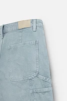PANTALON DÉLAVÉ POCHE CARPENTIER